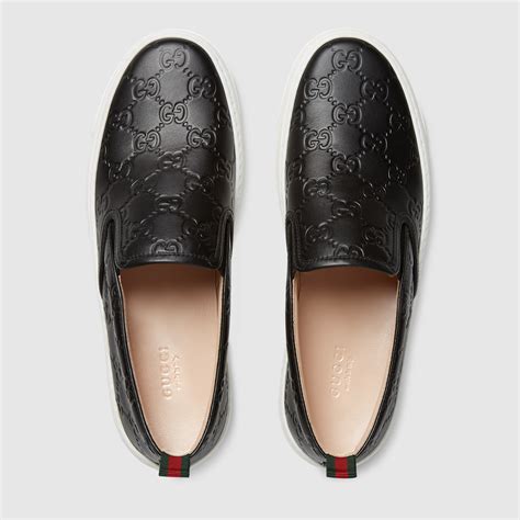 pull-on / slip-on gucci sneakers|Gucci denim slip on.